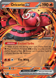 018 Oricorio ex - Phantasmal Flames