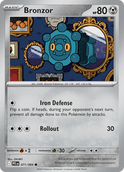 071 Bronzor - Phantasmal Flames