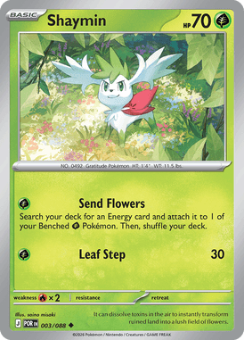 003 Shaymin – Perfect Order