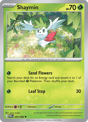 003 Shaymin – Perfect Order