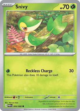 004 Snivy – Perfect Order