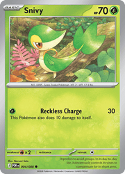 004 Snivy – Perfect Order
