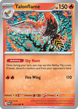 014 Talonflame – Perfect Order