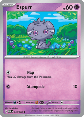 033 Espurr – Perfect Order