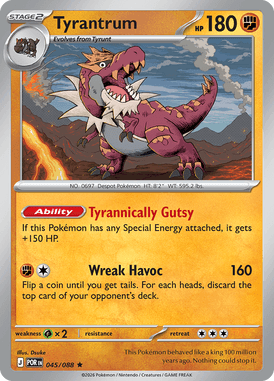 045 Tyrantrum – Perfect Order