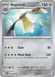 058 Aegislash – Perfect Order