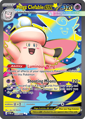 Mega Clefable ex – Perfect Order POR 103