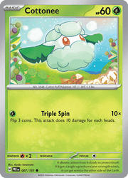 007 Cottonee - Prismatic Evolutions