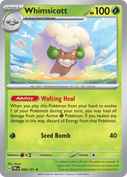 008 Whimsicott - Prismatic Evolutions