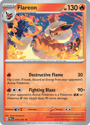 013 Flareon - Prismatic Evolutions