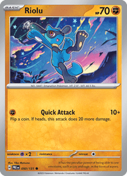 050 Riolu - Prismatic Evolutions