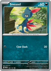 061 Sneasel - Prismatic Evolutions