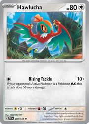 089 Hawlucha - Prismatic Evolutions