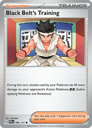 096 Black Belt's Training - Prismatic Evolutions