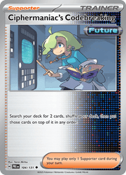 104 Ciphermaniac's Codebreaking - Prismatic Evolutions