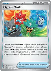 118 Ogre's Mask - Prismatic Evolutions