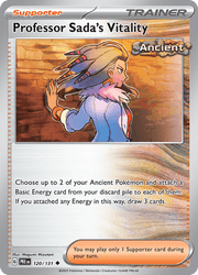 120 Professor Sada's Vitality - Prismatic Evolutions