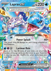 032 Lapras ex - Stellar Crown