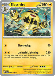 047 Electivire - Stellar Crown