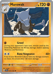 073 Marowak - Stellar Crown