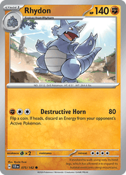 075 Rhydon - Stellar Crown
