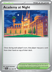 054 Academy at Night - Shrouded Fable
