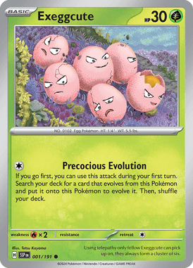 001 Exeggcute - Surging Sparks
