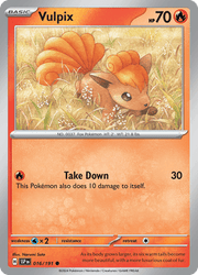 016 Vulpix - Surging Sparks