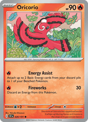 026 Oricorio - Surging Sparks