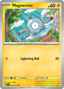 058 Magnemite - Surging Sparks