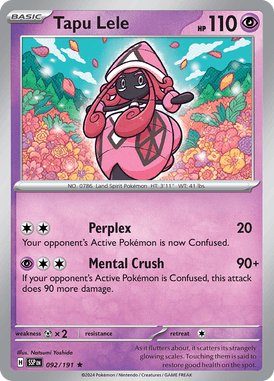 092 Tapu Lele - Surging Sparks