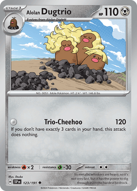 123 Alolan Dugtrio - Surging Sparks
