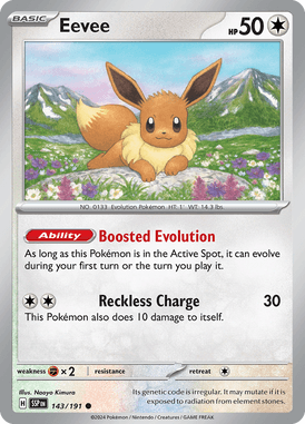 143 Eevee - Surging Sparks