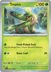 007 Tropius - Scarlet & Violet