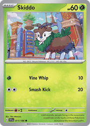 011 Skiddo - Scarlet & Violet