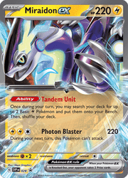 028 Miraidon ex - Scarlet & Violet Promo Cards