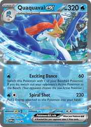 035 Quaquaval ex - Scarlet & Violet Promo Cards