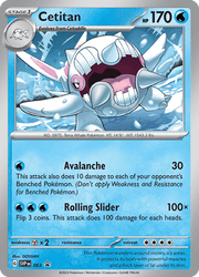 063 Cetitan - Scarlet & Violet Promo Cards