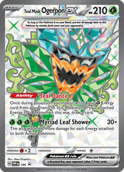166 Teal Mask Ogerpon ex - Scarlet & Violet Promo Cards