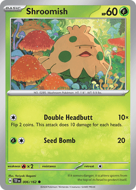 006 Shroomish - Temporal Forces