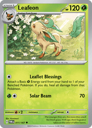 011 Leafeon - Twilight Masquerade