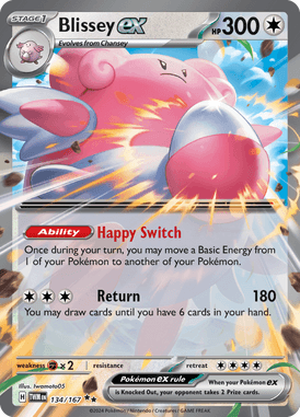 134 Blissey ex - Twilight Masquerade