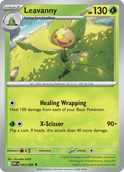003 Leavanny - White Flare
