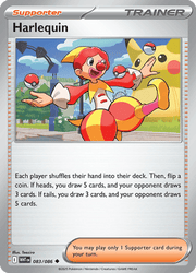083 Harlequin - White Flare