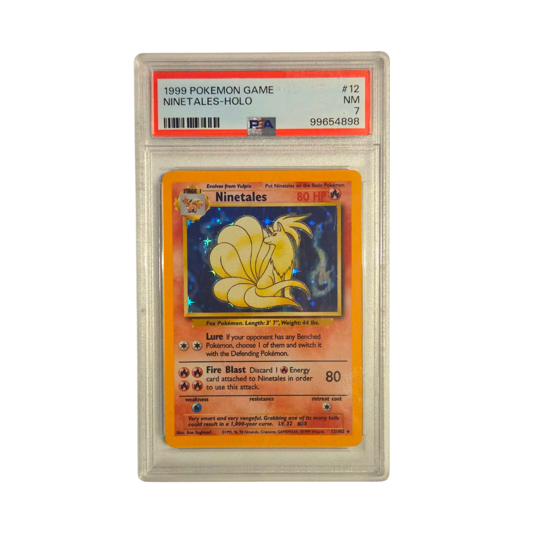 012 Ninetales Holo - Base Set - PSA 7 (NM)