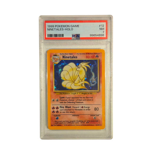 012 Ninetales Holo - Base Set - PSA 7 (NM)