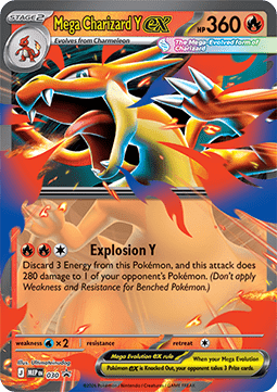 030 Mega Charizard Y ex – Mega Evolution Promo Card