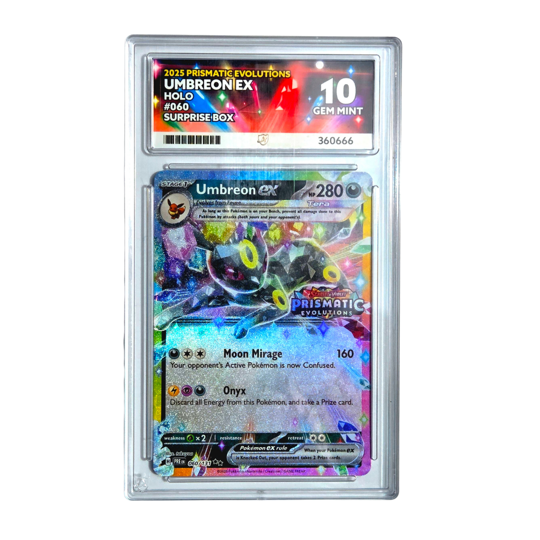 060 Umbreon ex - Prismatic Evolutions - ACE 10 (GEM MINT)