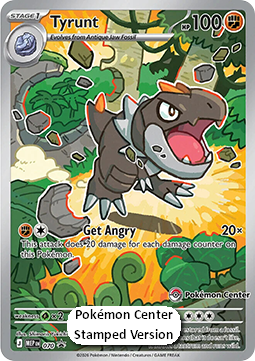 070 Tyrunt - Mega Evolution Black Star Prom Card