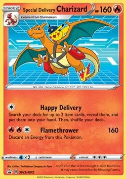075 Special Delivery Charizard - Sword & Shield Promo (Sealed)